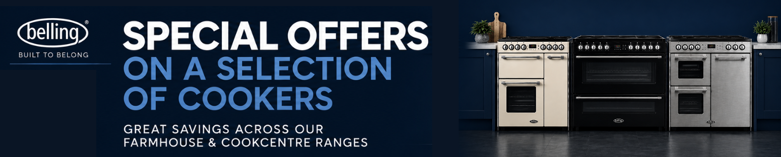 Belling Special offers on selected cookers Belling Special offers on selected cookers