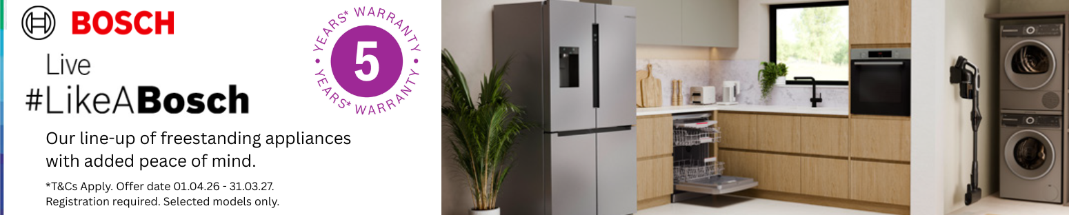 Bosch 5 years warranty