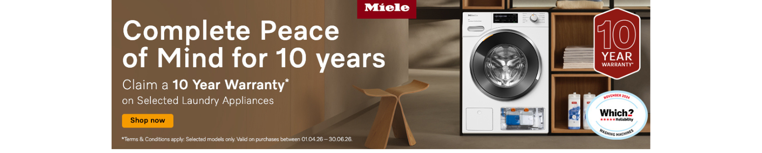 Miele 10 years Warranty