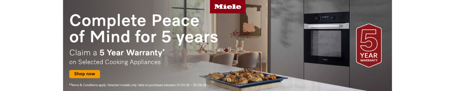 Miele 5 Years Warranty