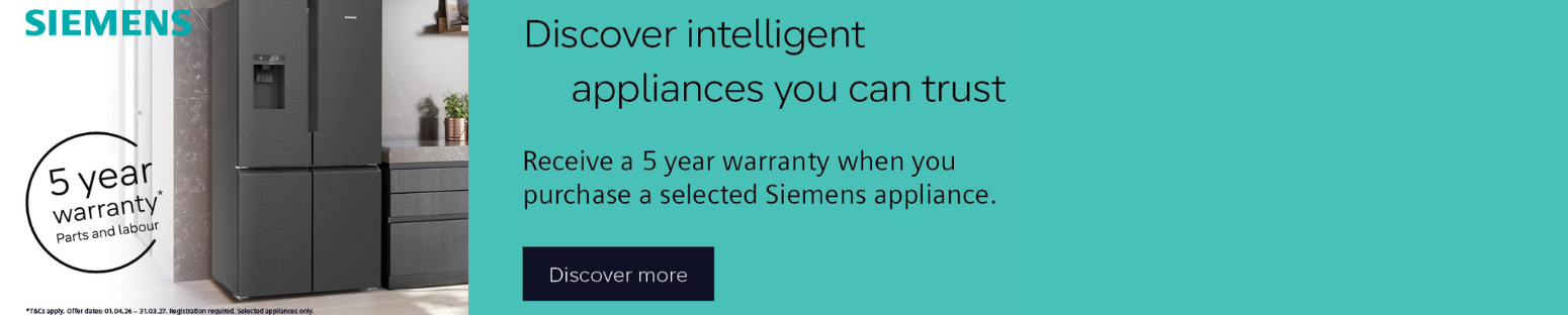 Siemens 5 years warranty 