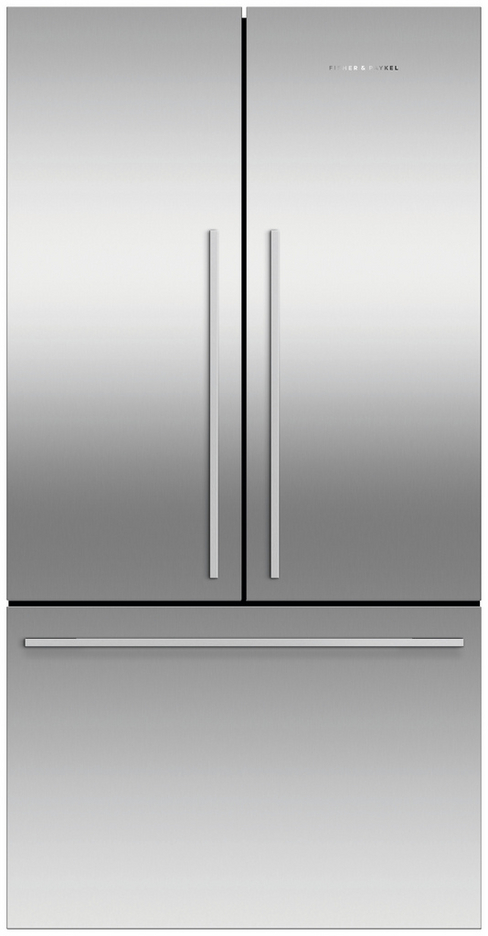 Fisher_Paykel RF610ADJX7 Fridge Freezer French Door 900mm, Designer Handle, Stainless Steel - Ice On - Image 7