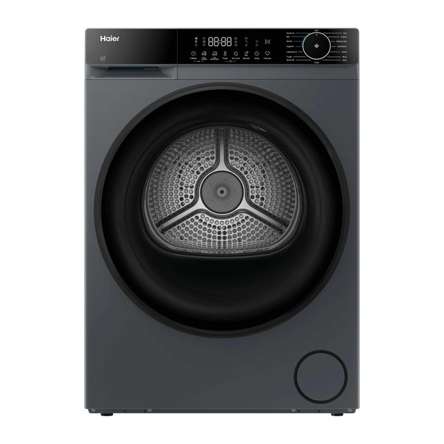 Haier Hd90-D357gu1-Uk 9Kg Heat Pump Tumble Dryer - Graphite