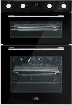 Belling Black 90Cm Built In Electric Double Oven - Bi903mfc