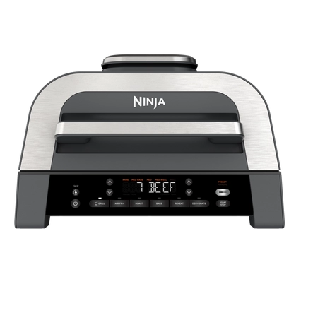 Ninja Unisex Grey 6-In-1 Max Grill & Air Fryer Dg551 In Size 6 - Image 12