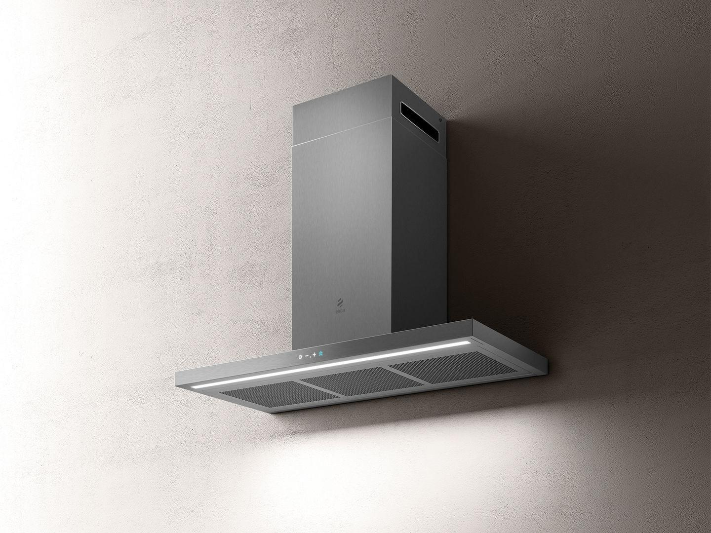 Elica Thin-70 70Cm Wide Chimney Hood - Stainless Steel - A Rated