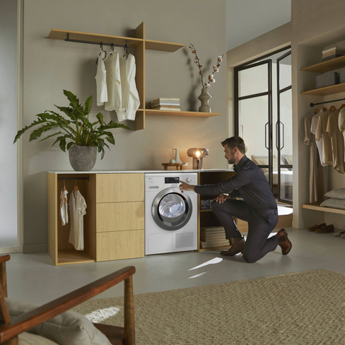 Miele White Teh785 Wp 9Kg Heat Pump Tumble Dryer