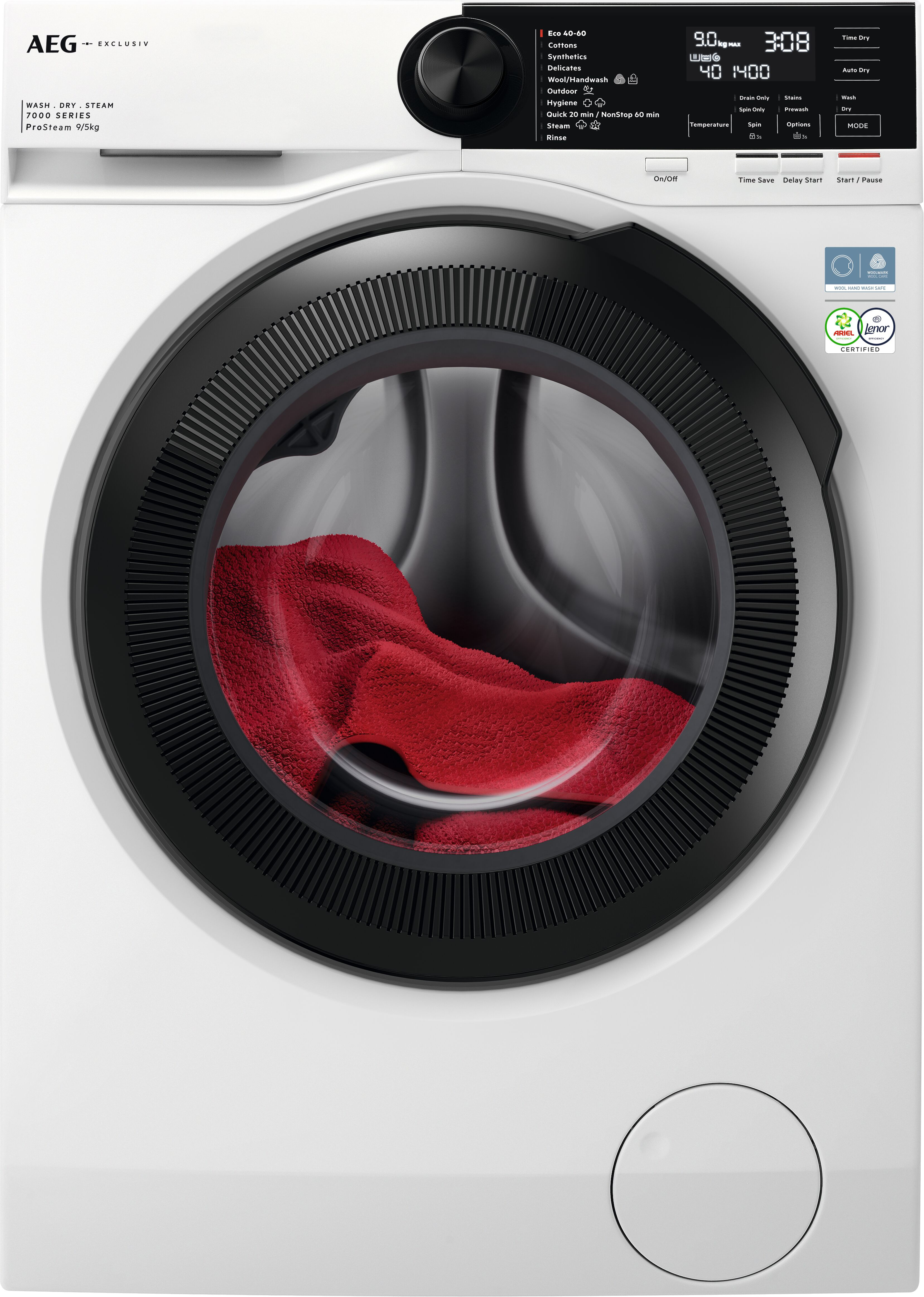 Aeg White Lwr72956m4b 9Kg/5Kg 1600 Spin Washer Dryer