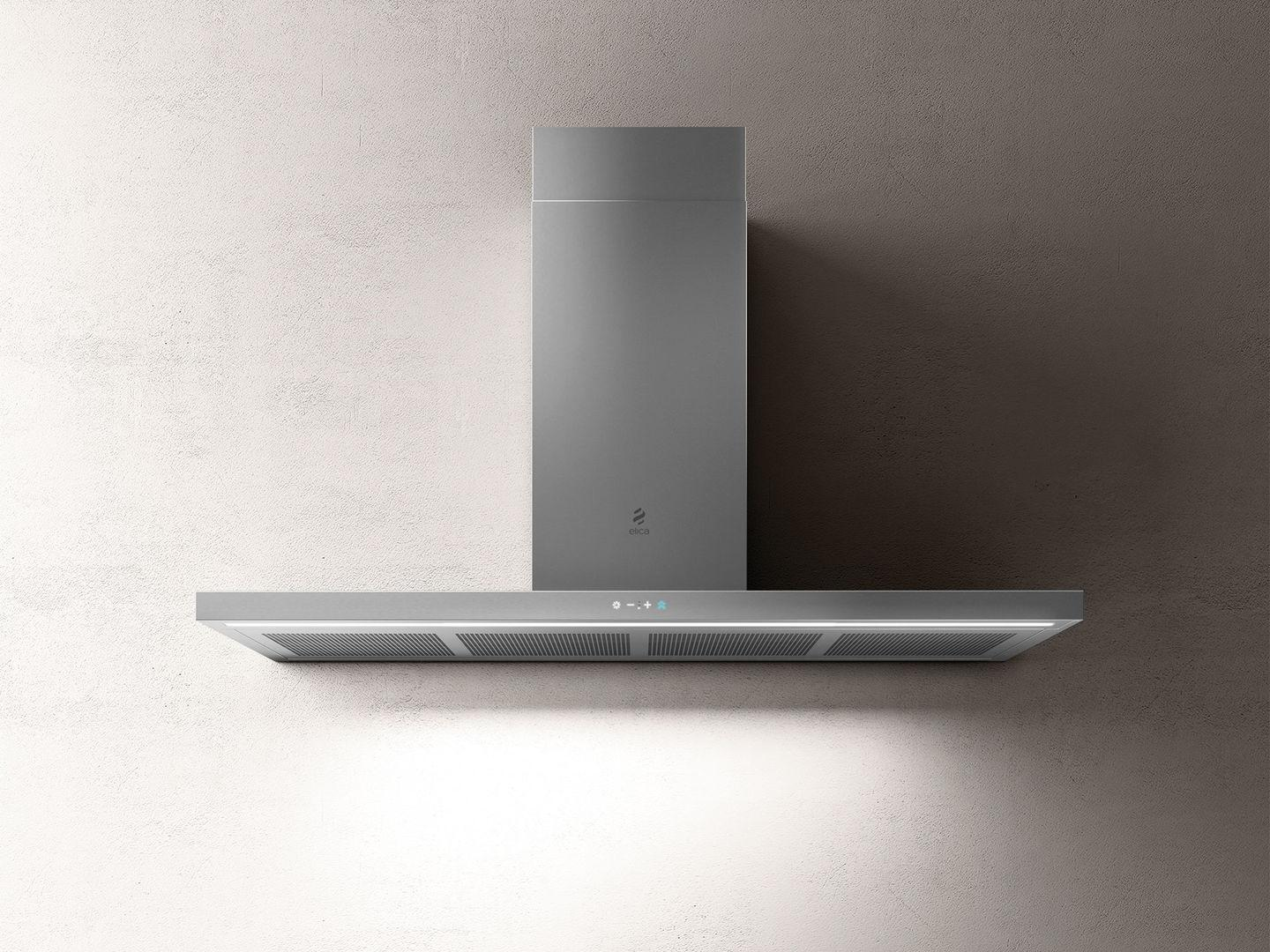 Elica Thin-90 Slim 90 Cm Wall-Mounted Chimney Cooker Hood - Stainless Steel