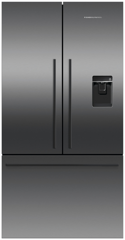 Fisher And Paykel Fisher & Paykel Rf540adub7 Freestanding French Door Fridge Freezer black - Image 4