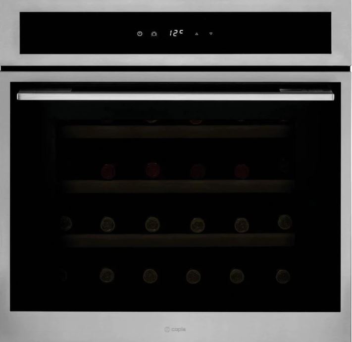 Caple Red/White Wc6100ss Built In Wine Cooler - Stainless Steel