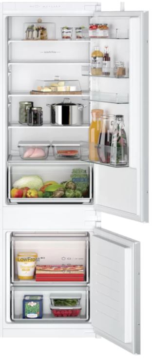 Siemens Ki87vnse0g Built In Fridge Freezer Low Frost - Fully Integrated