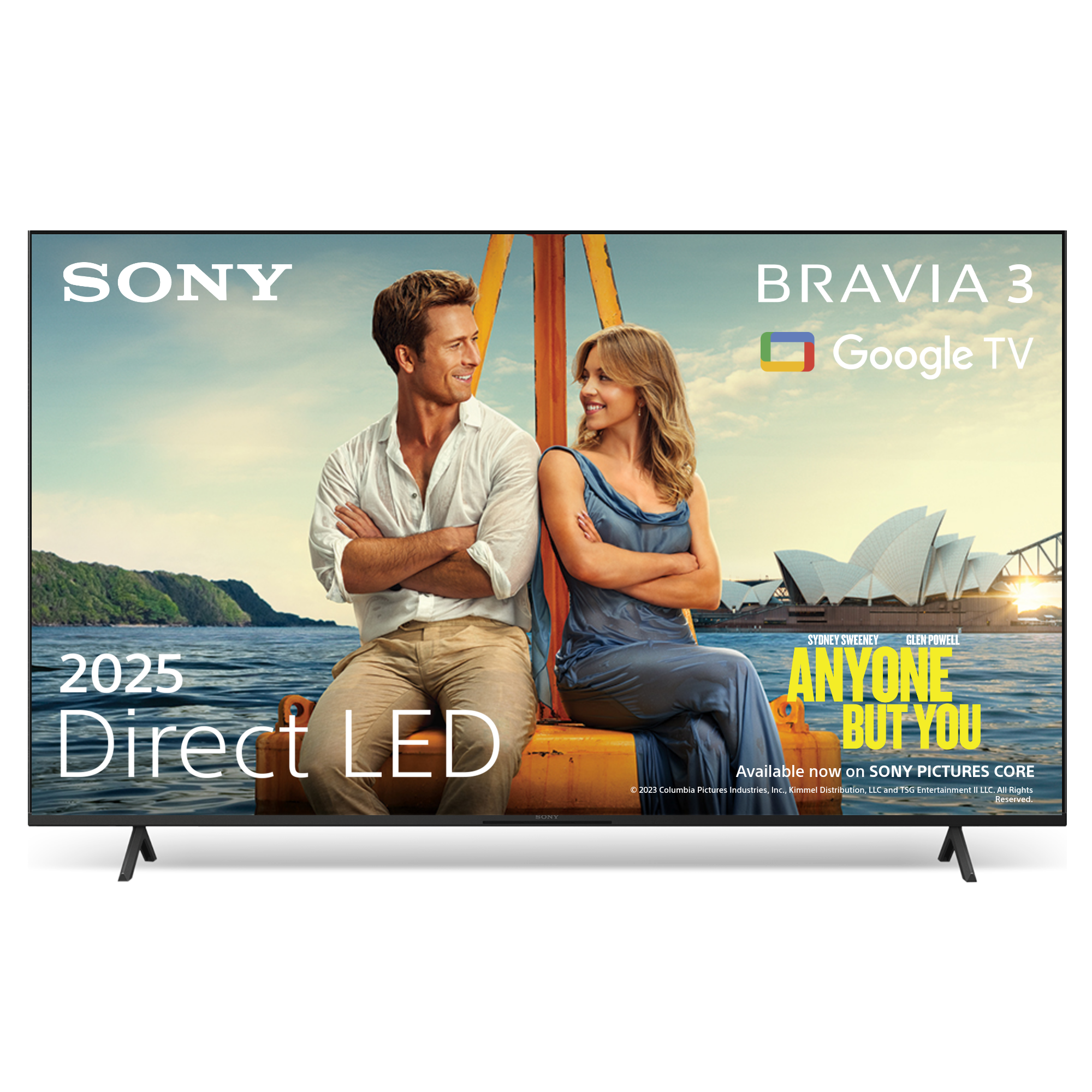 Sony K50s38b.uka 50" 4K Bravia 3 4K Hdr Google Tv