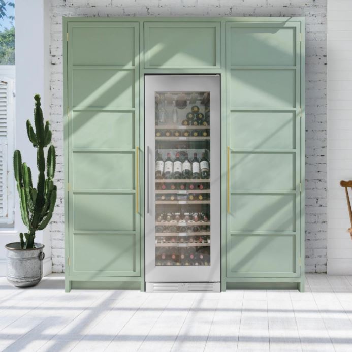 Caple Bordeaux Wf1552 Freestanding Wine Cooler - Stainless Steel