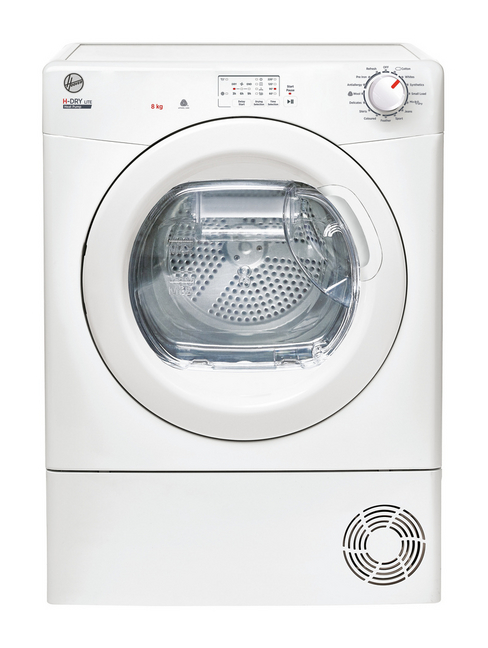 Hoover White Hle H8a1le-80 8Kg Heat Pump Tumble Dryer