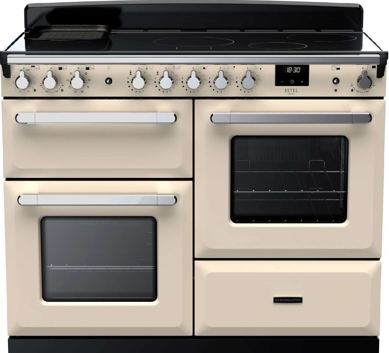 Rangemaster Cream Esdlo110eippcr/Cm1 110Cm Induction Range Cooker,