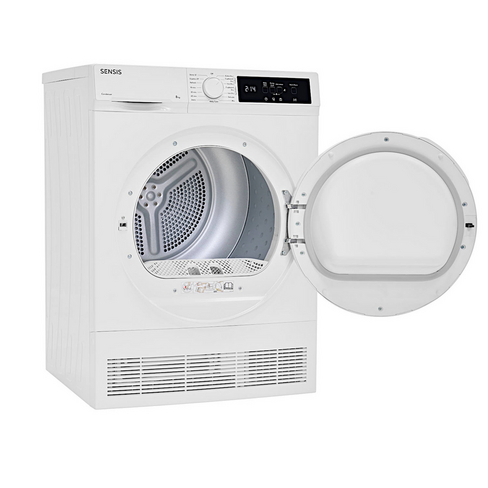 Sensis White Tdcf018bw 8Kg Condenser Tumble Dryer