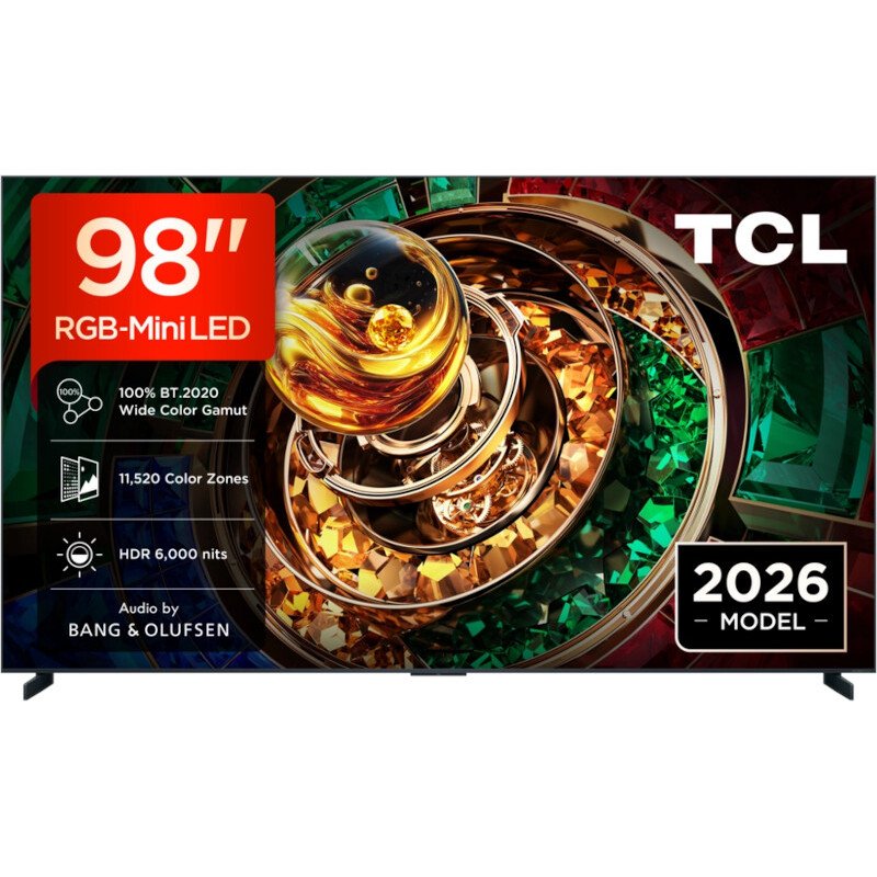 TCL 98RM9LUK 98 Inch 4K Ultra HD RGB MiniLED Smart TV in Black with Google TV - Image 4