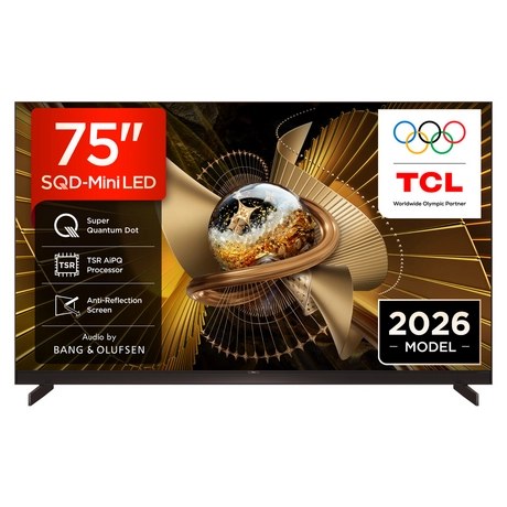 Tcl Black 75X11l-Uk 75" 4K Ultra Hd Sqd Mini Led Google Tv