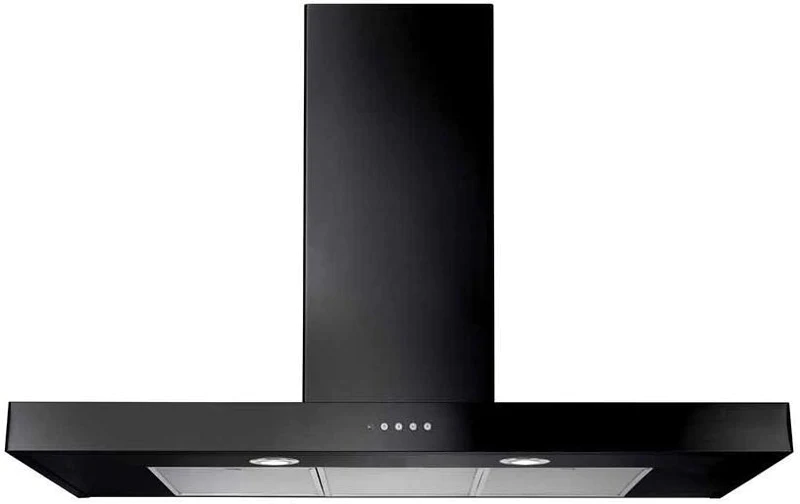 Rangemaster Black Unbhds90bl Chimney Hood
