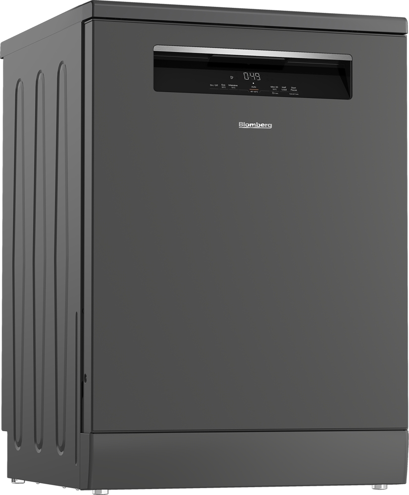 Blomberg LDF53400G Freestanding Dishwasher, 15 Place Settings, Grey, 850 x 598 x 600 mm - Image 2