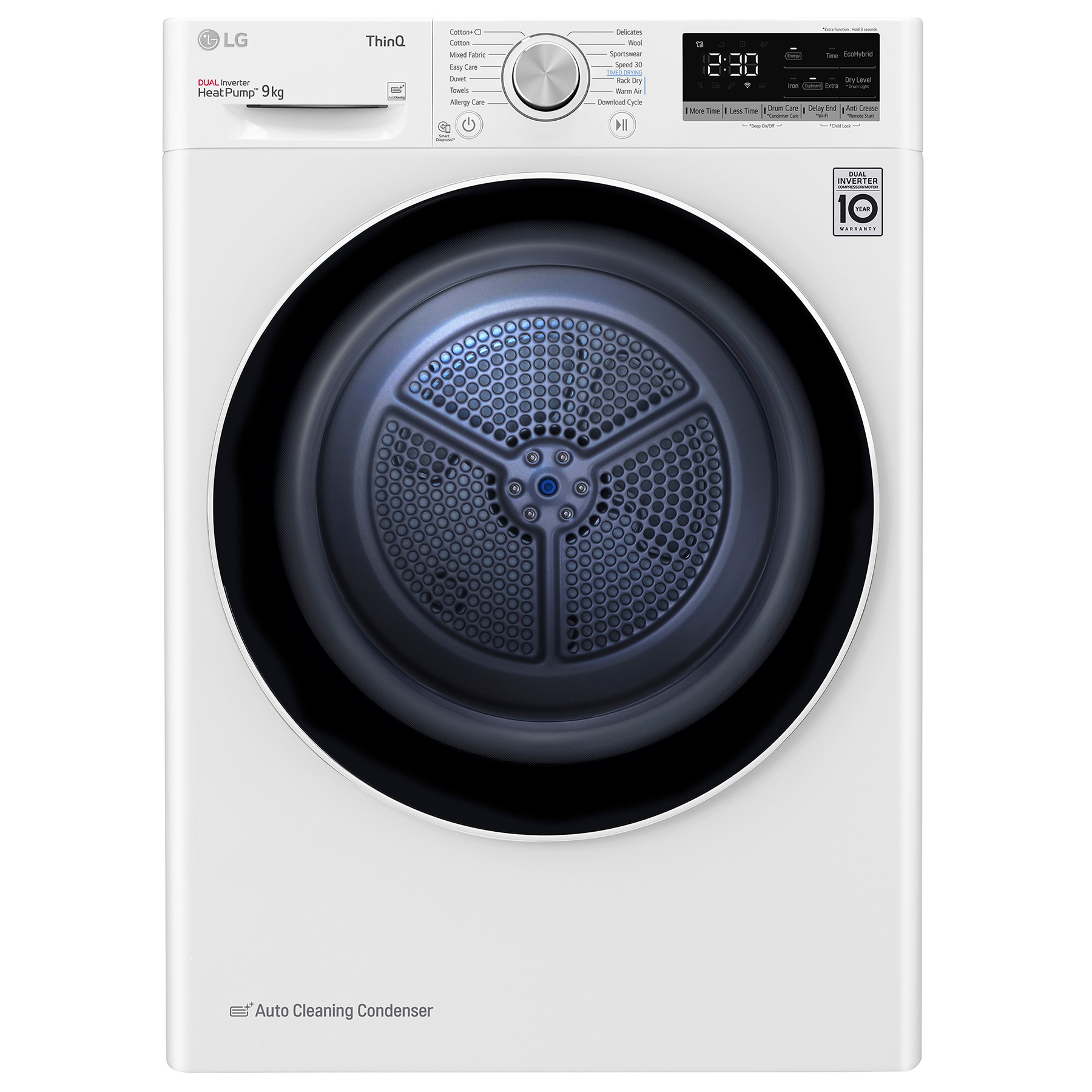 Lg Fdv709w 9Kg Heat Pump Tumble Dryer