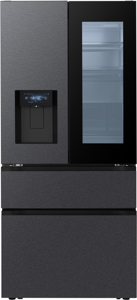 Lg Black Gmgs50deep 550L Freestanding Fridge Freezer Bottom Freezer 12 Kg/24H No Frost Ice And Water Dispenser