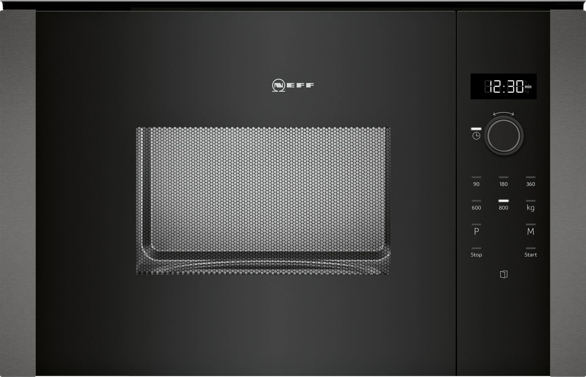 Neff Grey Hlawd23g0b Microwave