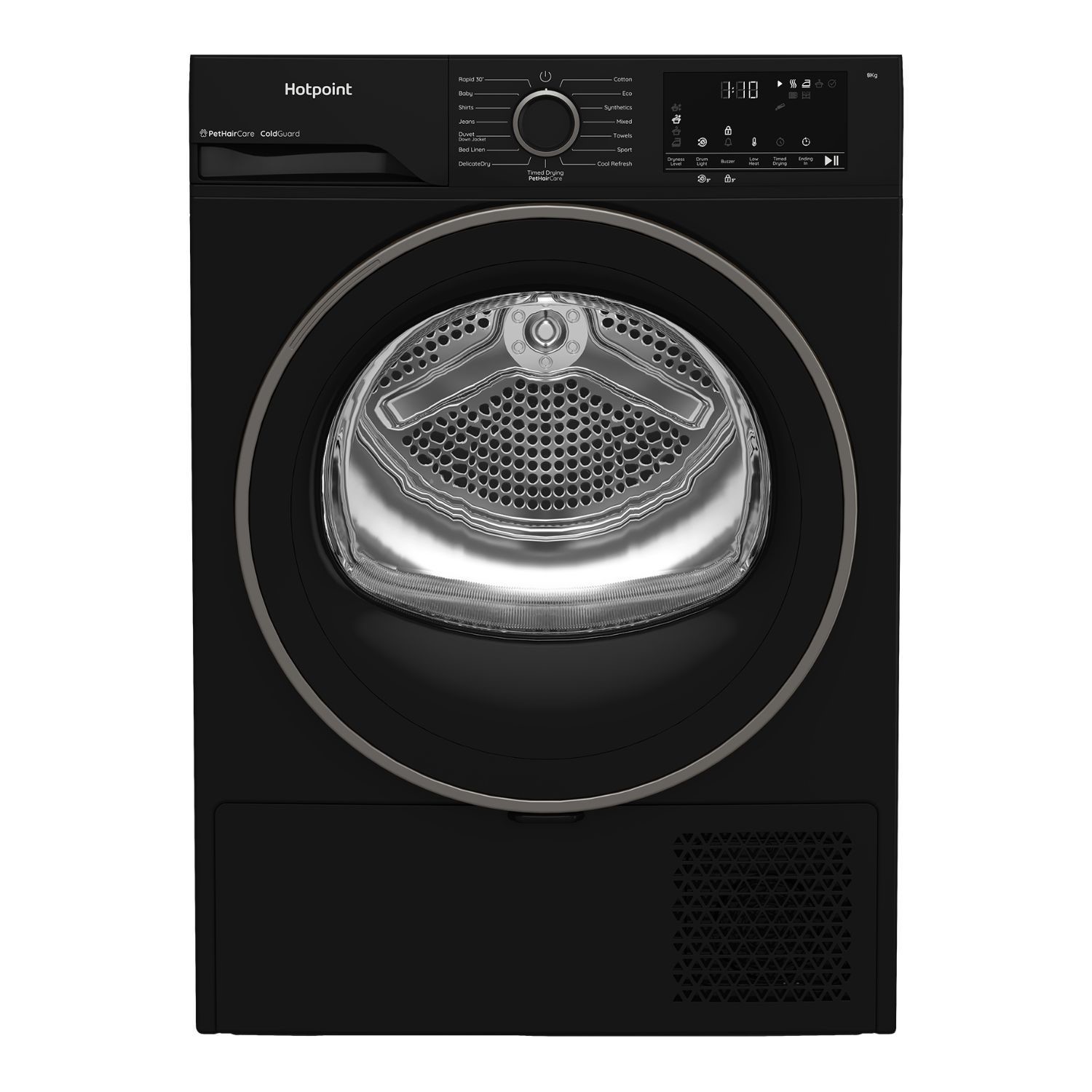 Hotpoint Black 8Kg Heat Pump Tumble Dryer With Coldguard - Image 5