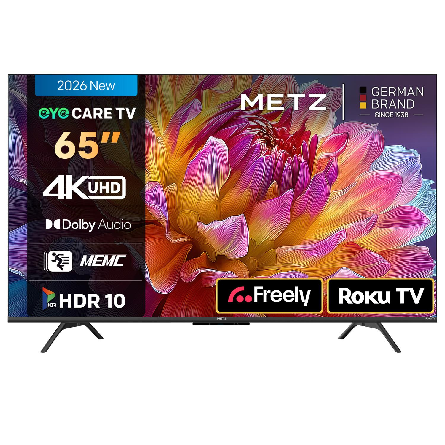 Metz Black 65Mrf6000zuk 65" 4K Dled Smart Tv