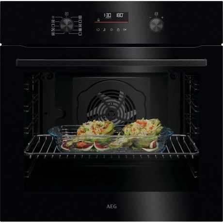 Aeg Black Ou5pb40xk 59.6Cm Built In Electric Single Oven