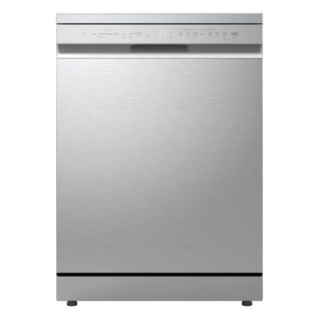 Lg Silver Truesteam Quadwash Df273fvs Wifi Connected Full Size Dishwasher - 14 Place Settings