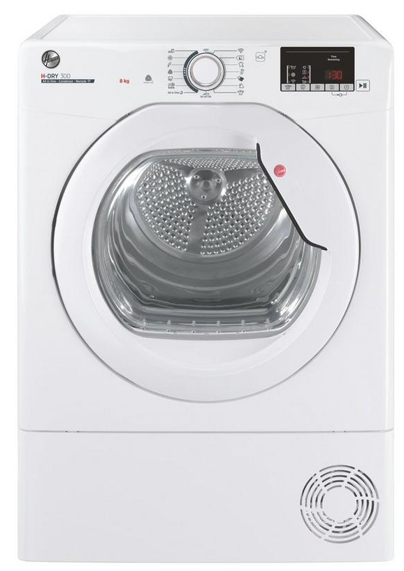 Hoover White Hlec8dg 8Kg Condenser Tumble Dryer