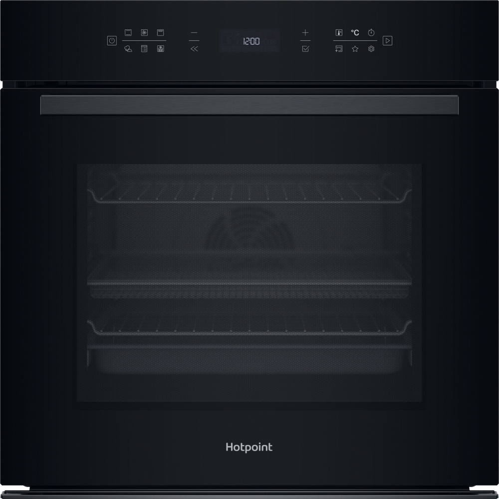 Hotpoint Black Hoi68pt1sbuk 73L Built-In Electric Oven - Image 8