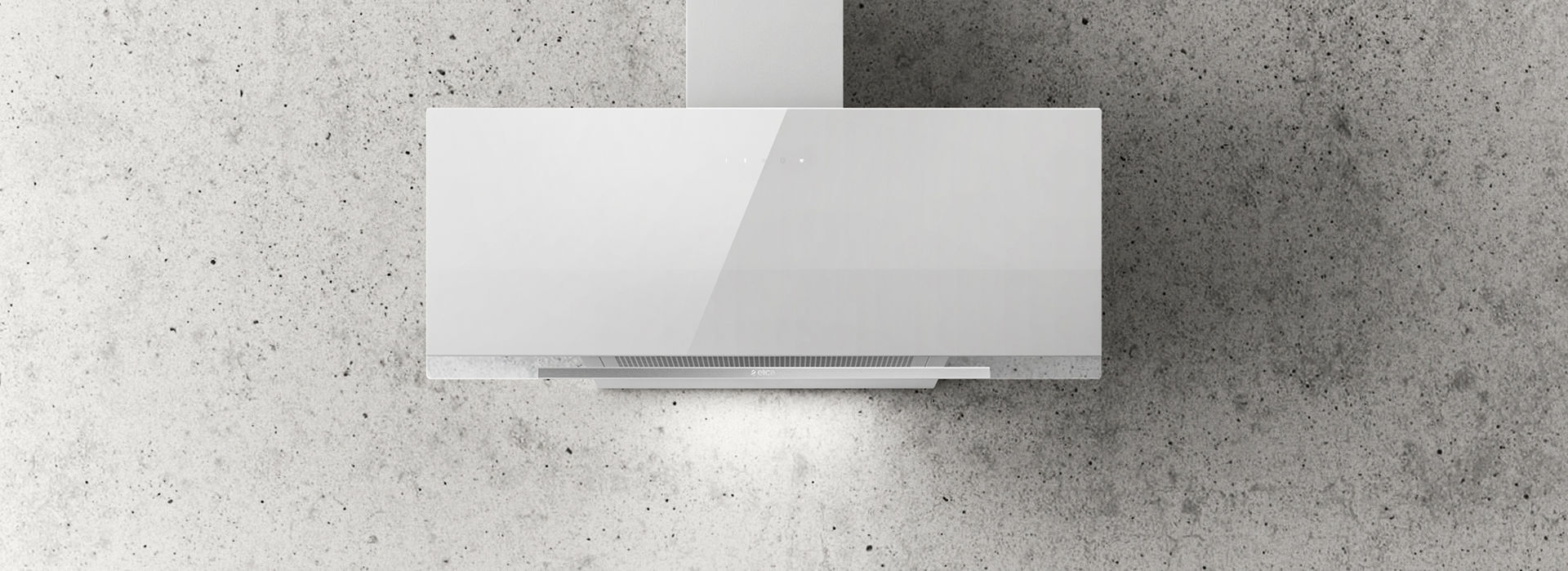 Elica White Aplomb-Wh-60 60 Cm Chimney Cooker Hood
