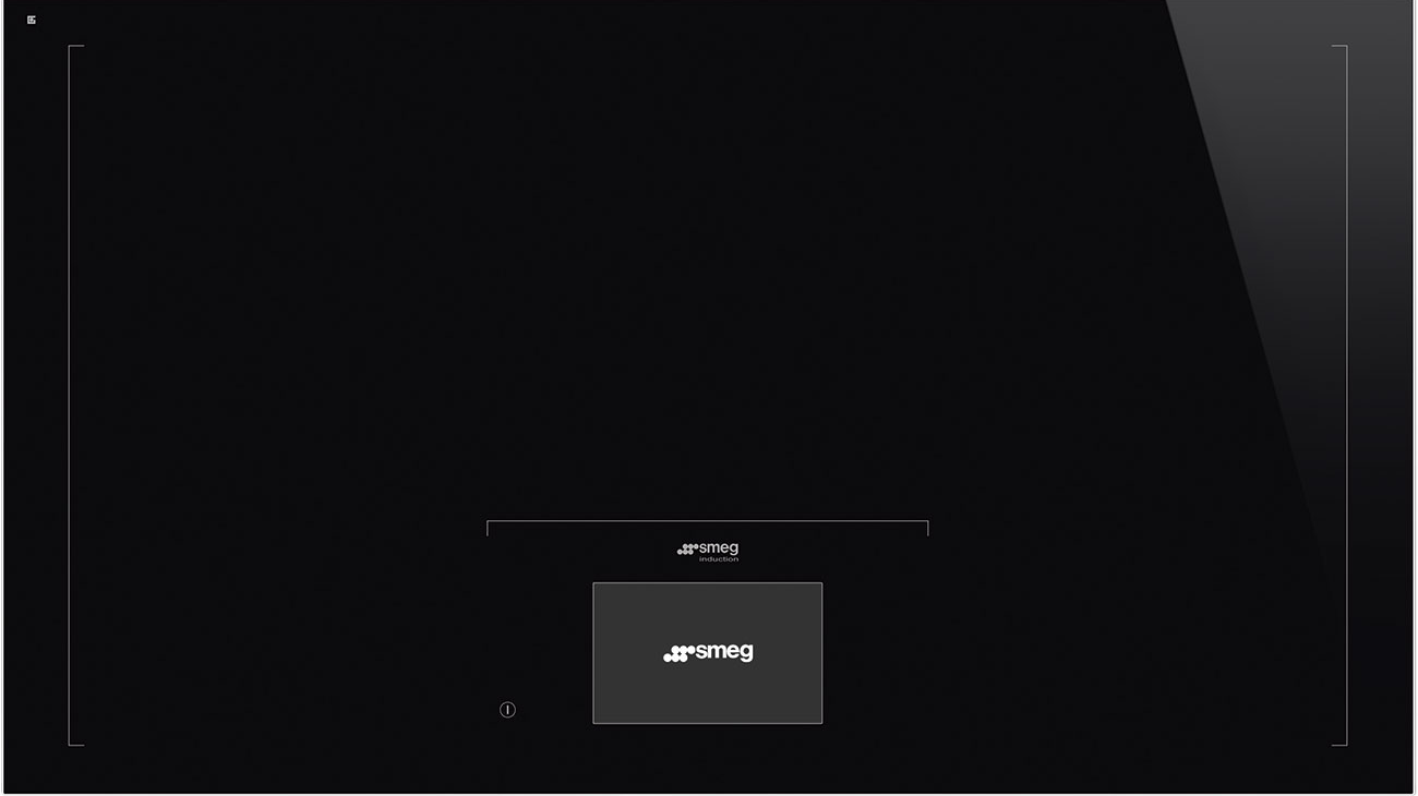 Smeg Black Hob Sia1963d