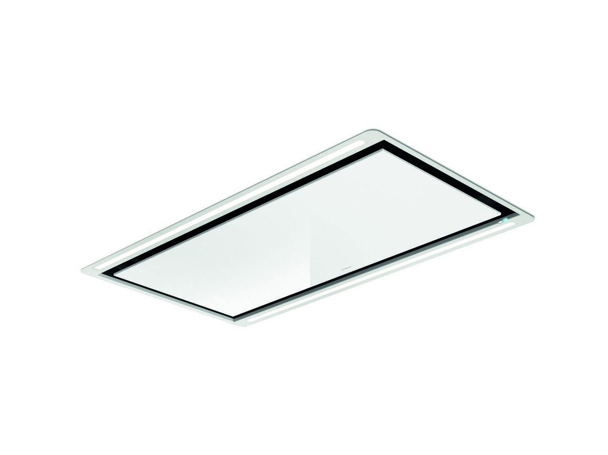 Elica White/Light Hi-Gls-16 Ceiling Cooker Hood