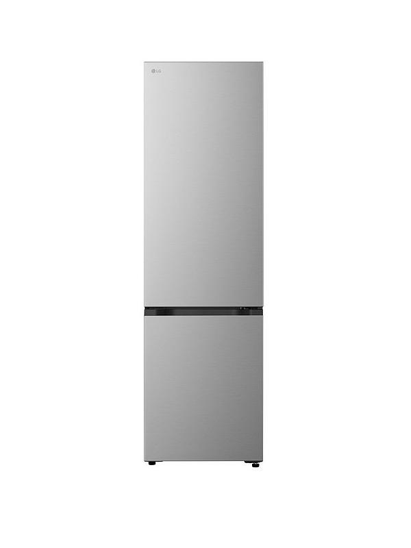 Lg Silver Gbbsj2ccpy Total No Frost Fridge Freezer, 70/30, C Rated