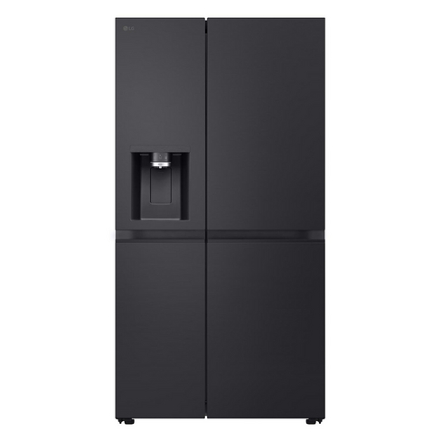 Lg Light/Black Gsle91evab 97.2Cm No Frost American Fridge Freezer
