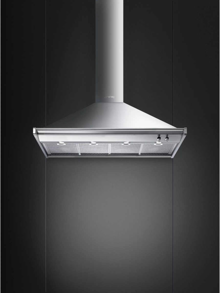 Smeg Kd120hxe Chimney Cooker Hood, Stainless Steel
