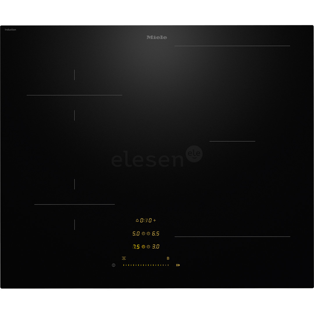 Miele Black Km 8462 Fl 62Cm 4 Zone Induction Hob
