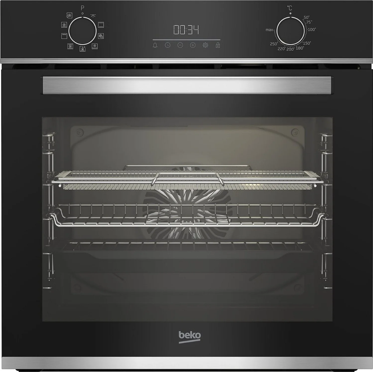 Beko Light/Black Aeroperfect Cimya91b Built In Electric Oven With Airfry Technology