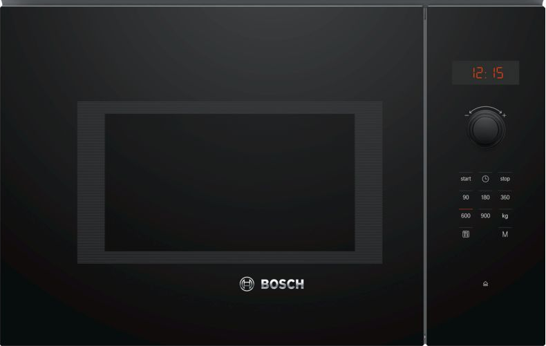 Bosch Black/Light Series 4 Bfl553mb0b Built In Microwave