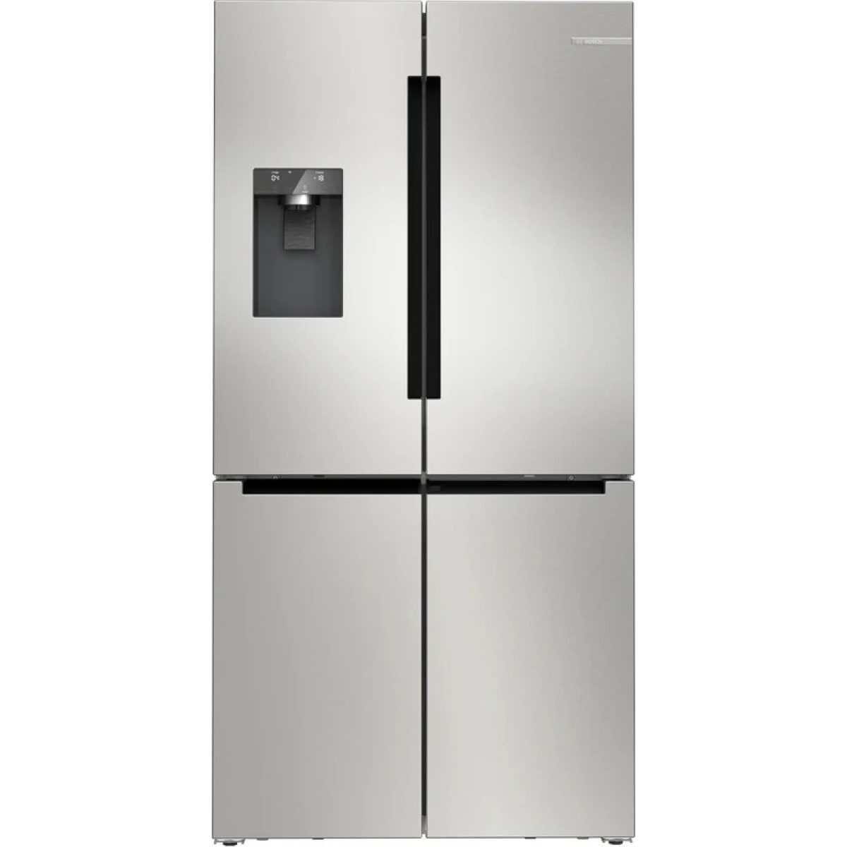 Bosch Series 6 Kfd96apea Freestanding Plumbed-In American Fridge Freezer - Stainless Steel
