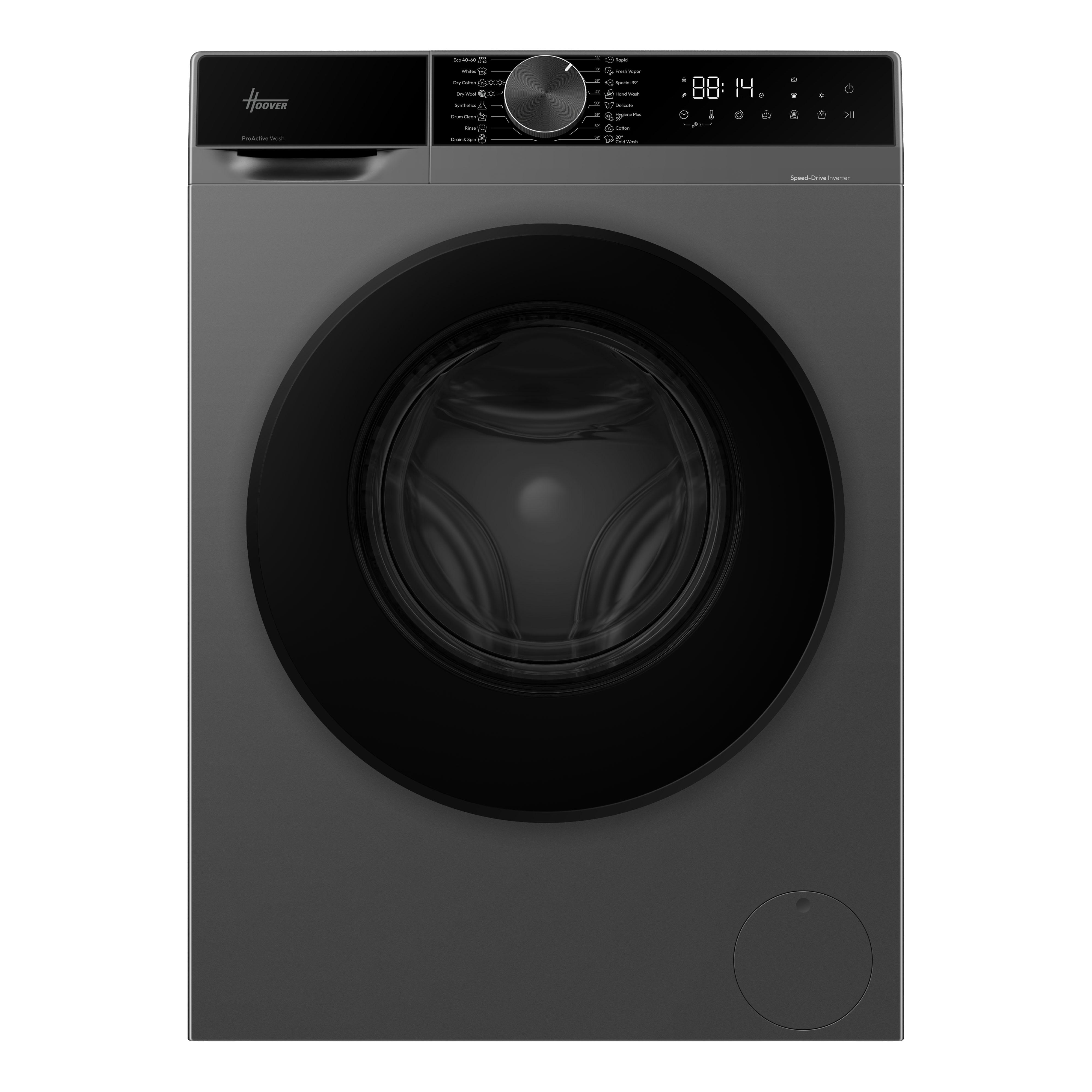 Hoover Hgwd 4106B9gc-80 10Kg/6Kg 1400 Spin Washer Dryer - Graphite