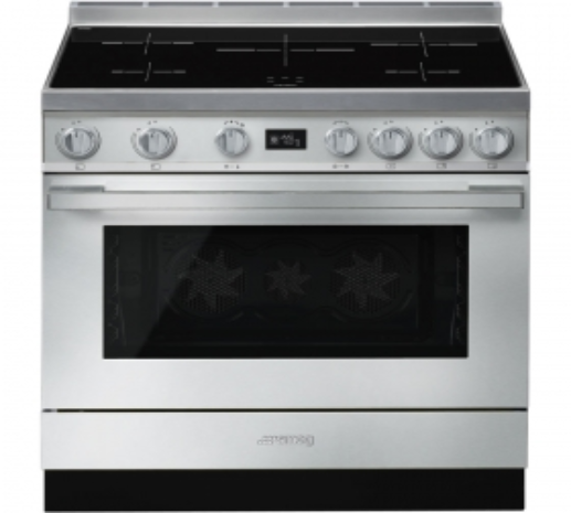 Smeg Cpf9ipx Portofino Full Electric Cooker With Induction Hob