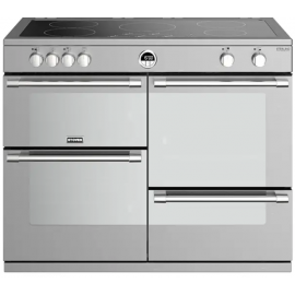 Stoves Sterling Deluxe S1100EI 444411482 110cm Stainless Steel Induction Range Cooker