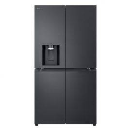 LG GMF960EV4E 91.4cm 50/50 Frost Free American Fridge Freezer - Essence Black Steel