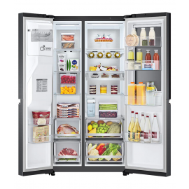 LG InstaView GSXV90MCAE American-Style Smart Fridge freezer