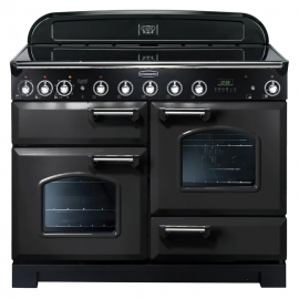 Rangemaster CDL110EICB/C Classic Deluxe 110cm Induction Range Cooker – CHARCOAL BLACK